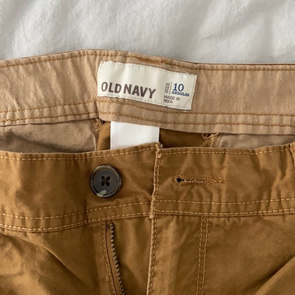 Old Navy twill pants - size 10